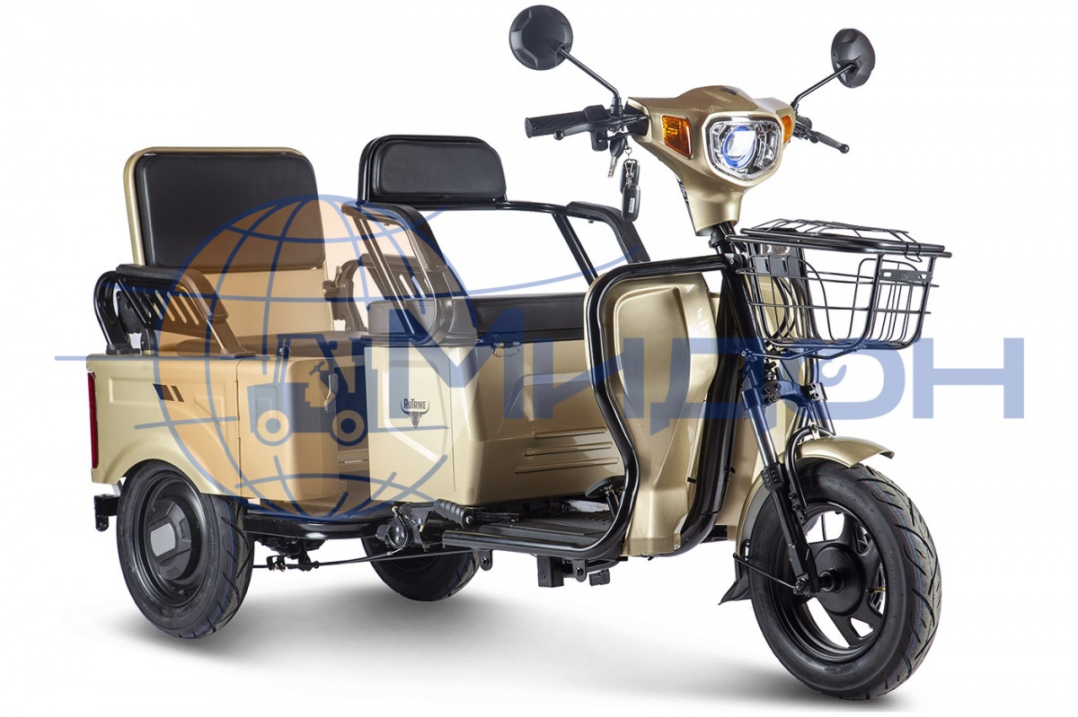 Трицикл RUTRIKE Вагон (коричневый-2366)