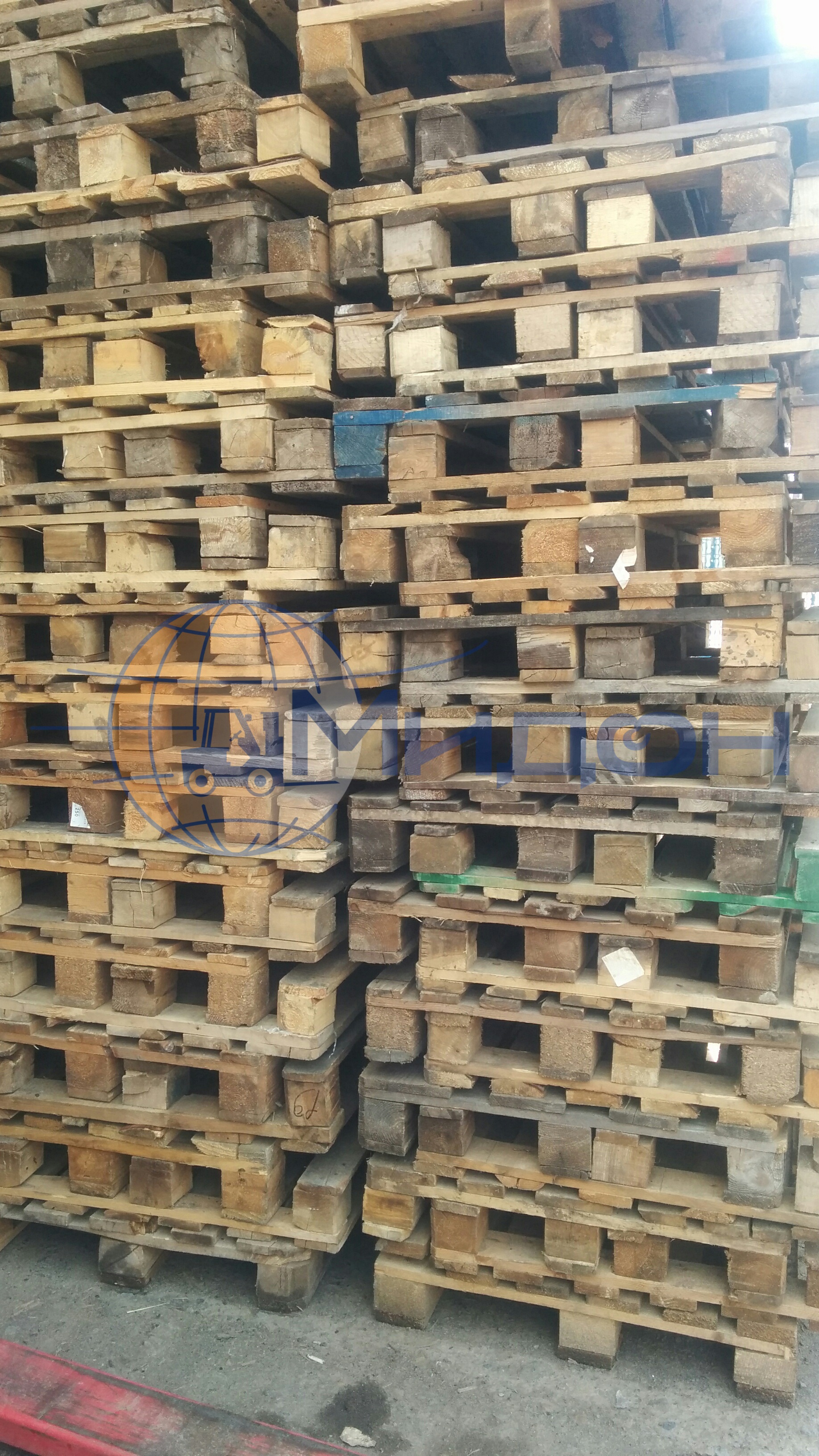 Поддон (паллет) деревянный б/у 1200*800 типовой г/п 1500 кг сорт 2