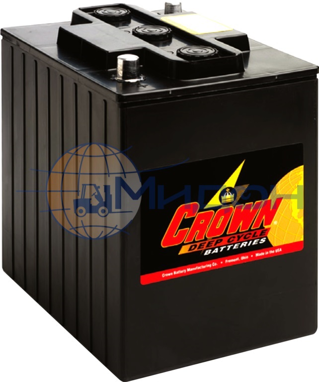 Аккумуляторная батарея полутяговая (АКБ) CROWN 27DC115 ( 321 х 171 х 238 ) 12 V 95/115 Ач