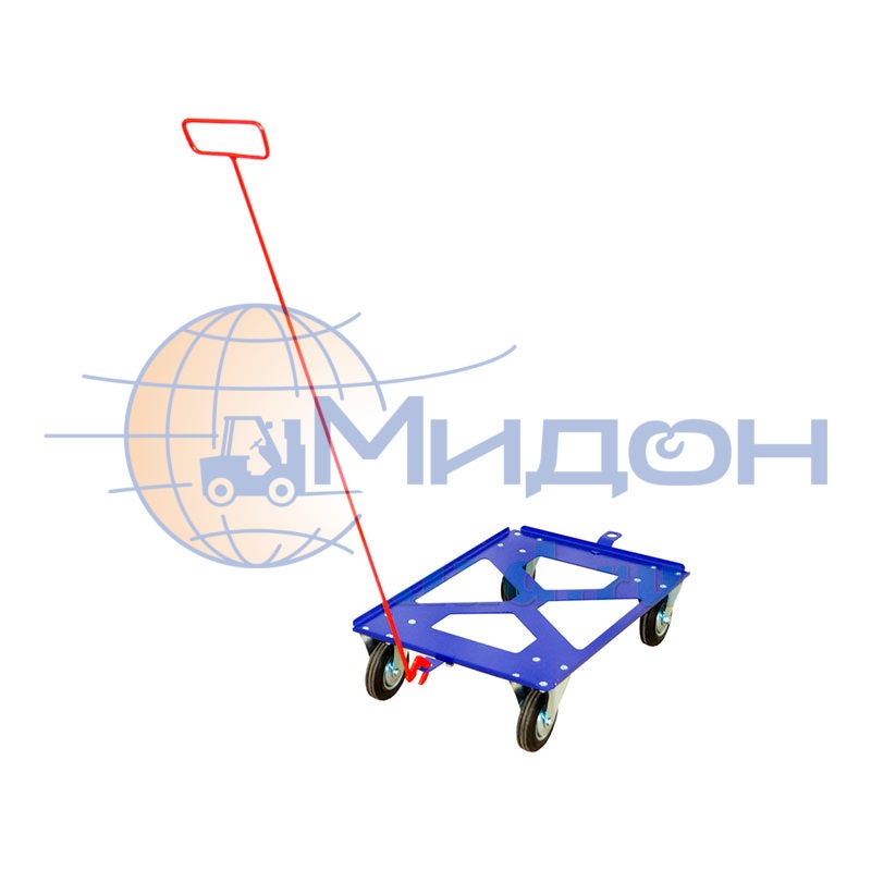 Тележка-скейт ( 420х620 ) (колёса ф125: стандартные, Китай)