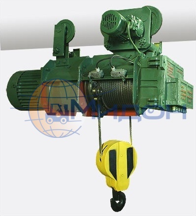 Таль электрическая взрызозащищённая передвижная BT10 (Болгария) 2 т 18 м скорость подъёма 8 м/мин
