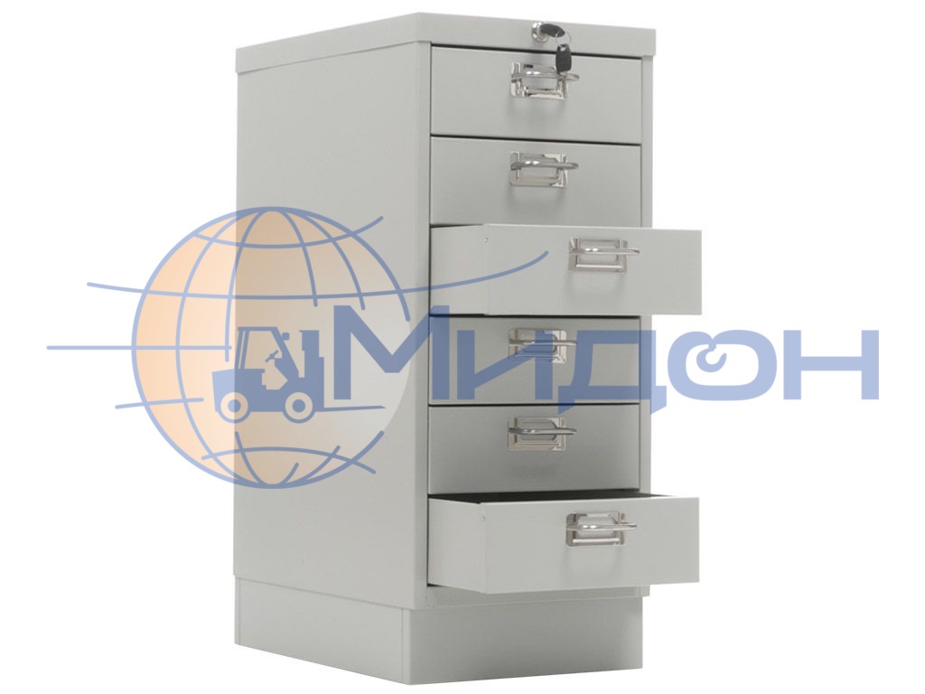 Многоящичный (картотечный) шкаф MDC-A4/650/6