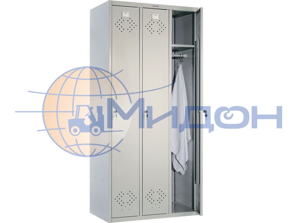 Шкаф для одежды медицинский МД LS(LE)-31